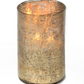 Matte Gold Hurricane Candle