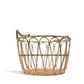 Lagoon Rattan Basket with Rope - Round