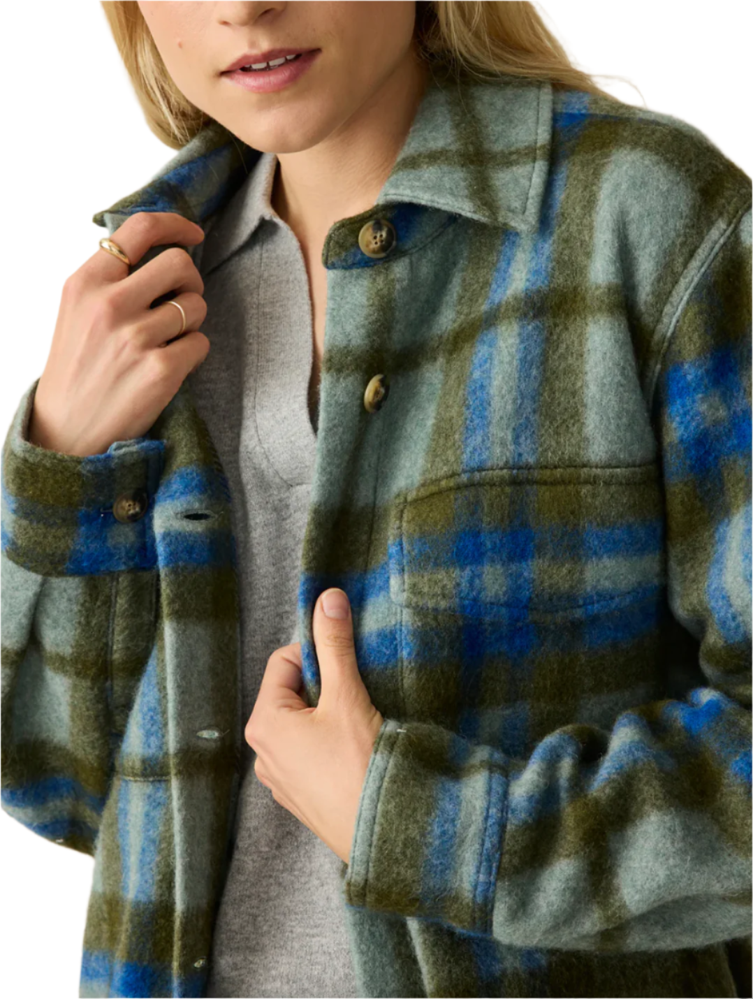 Cotswold Shirt Jacket - Oakland Plaid