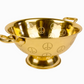 Peace Colander - Brass