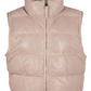 Ellice Leather Vest - Stone