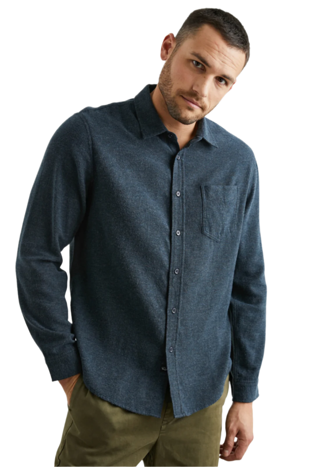 Lennox Shirt - Abyss Melange