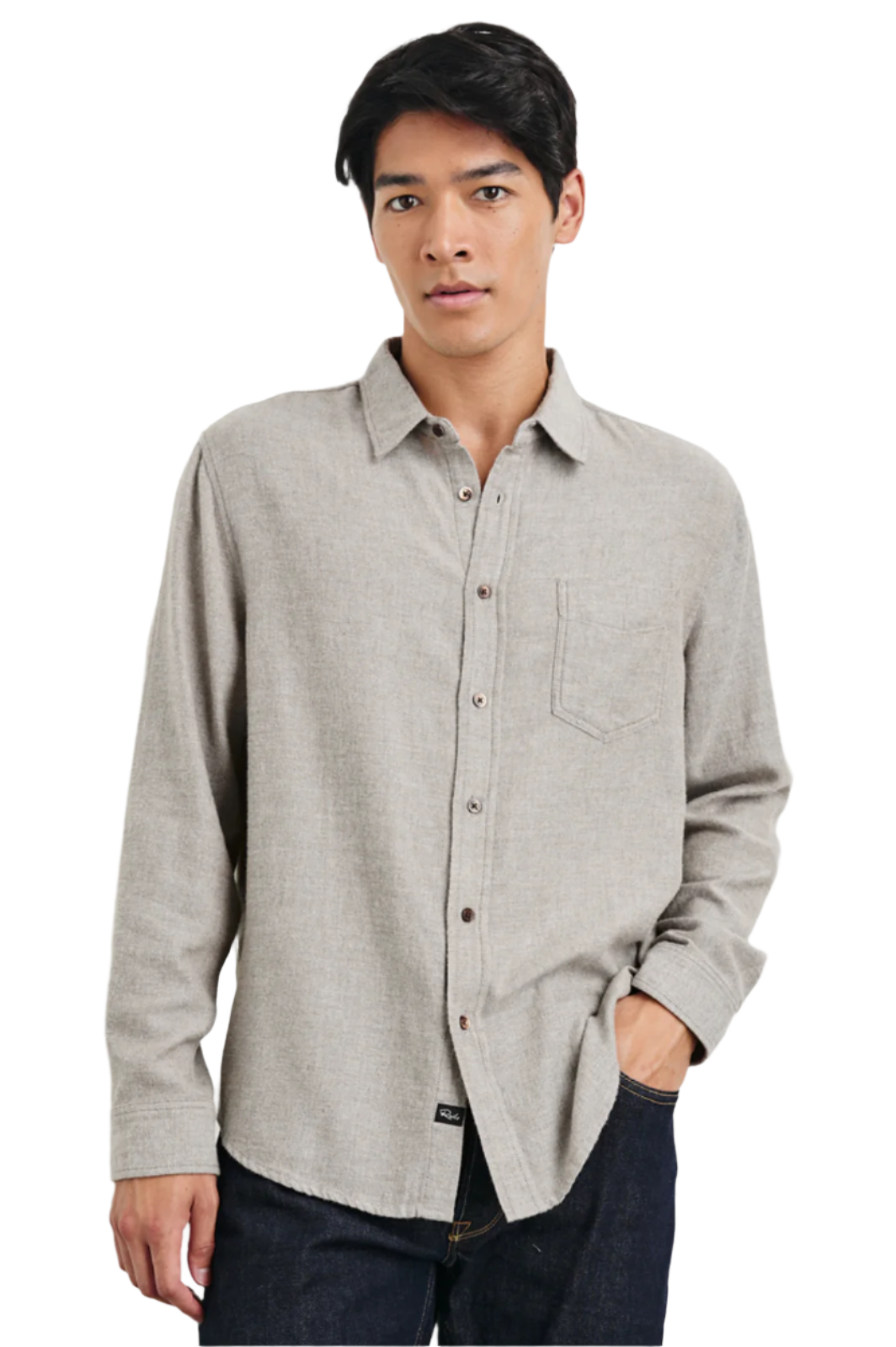 Lennox Shirt - Tumbleweed Melange