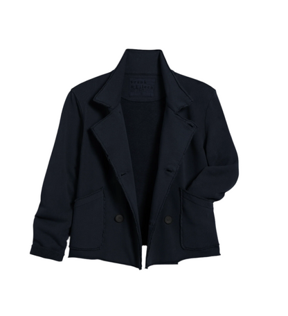 Mini Belfast Cropped Peacoat - British Royal Navy