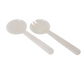 White Resin Salad Servers