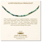 Chrysocolla Gemstone Bracelet