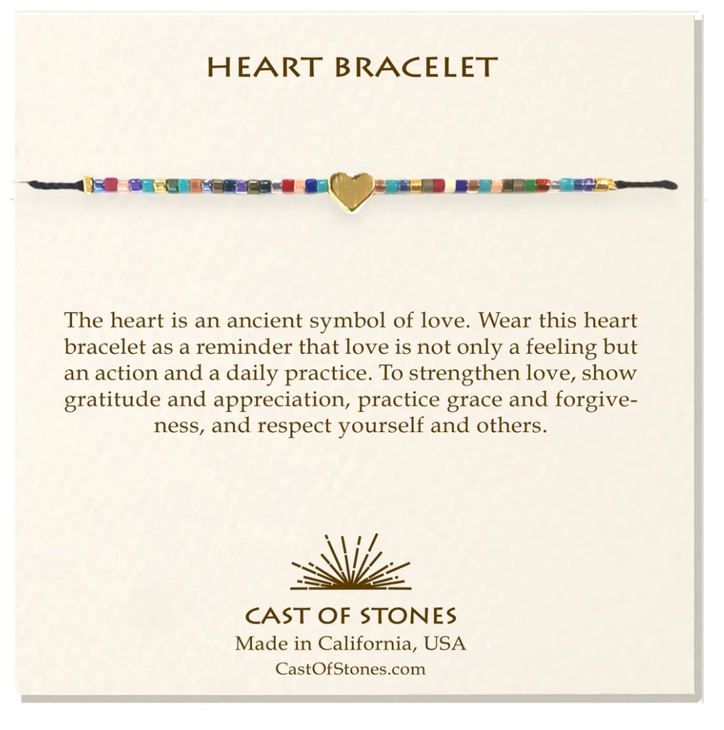 Heart Bracelet - Bright