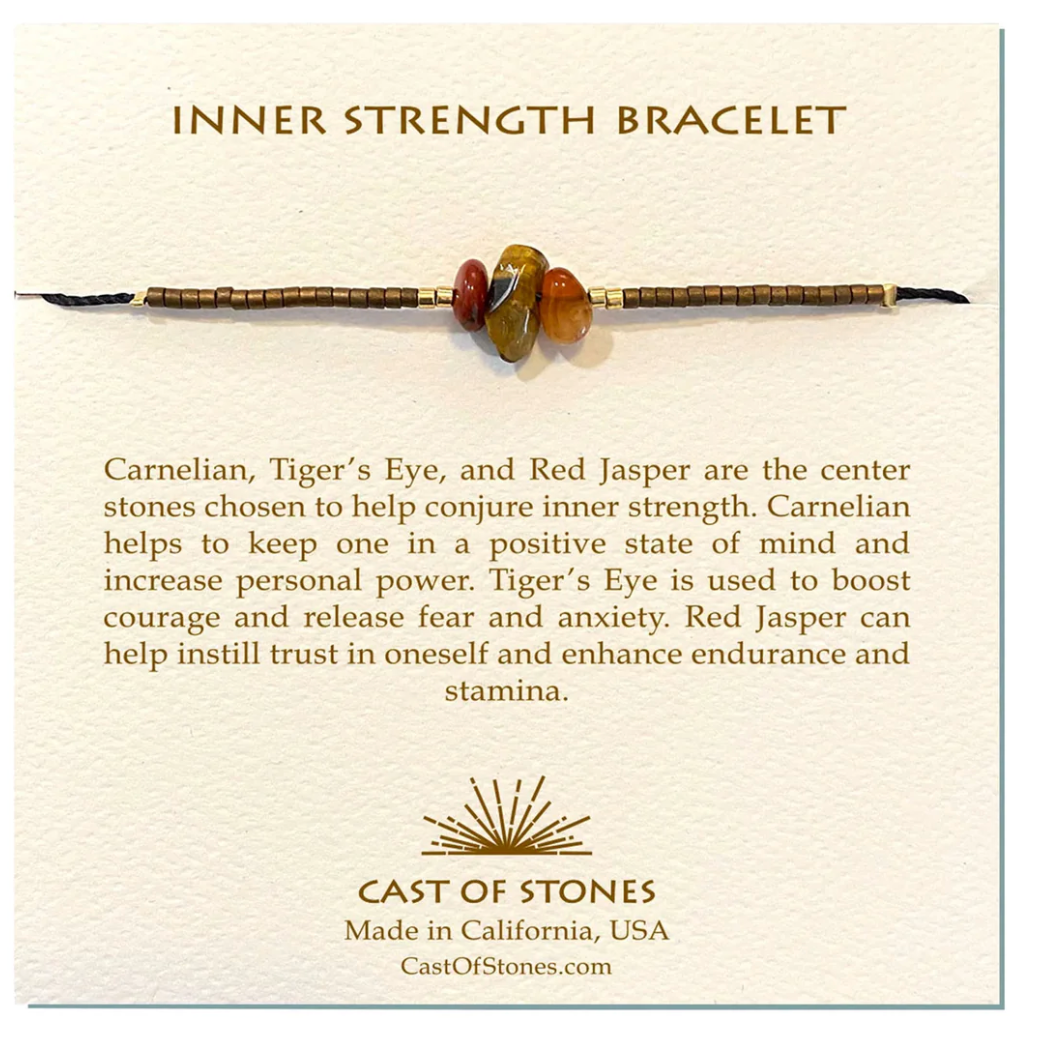 Inner Strength Gemstone Bracelet