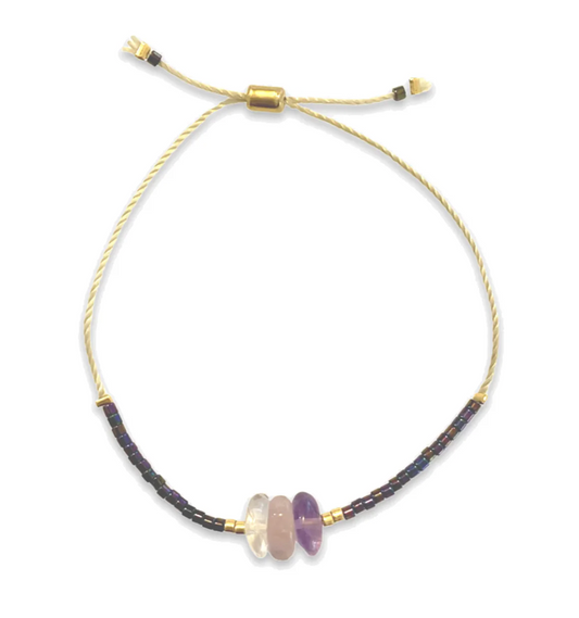 Love & Happiness Gemstone Bracelet