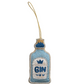 Embroidered Gin Bottle Ornament