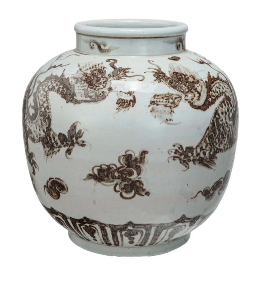 Porcelain Dragon Vase