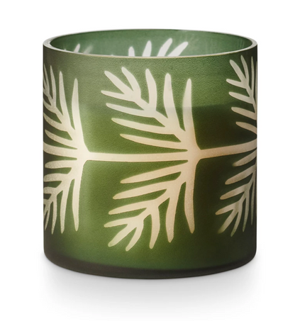 Pine Glass Candle