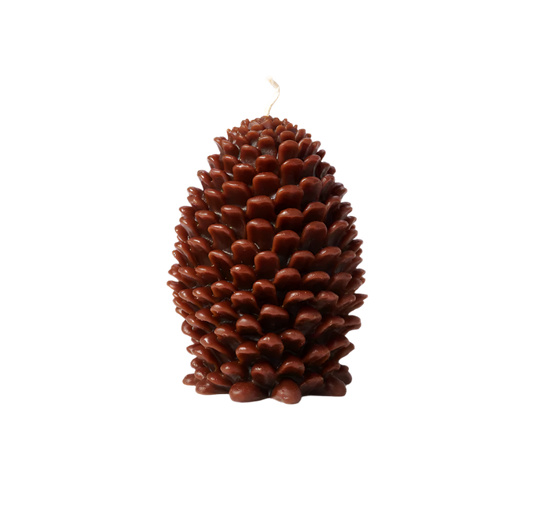 Pine Cone Candle - Espresso