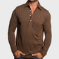 Brrr Long Sleeve Range Polo - Single Malt