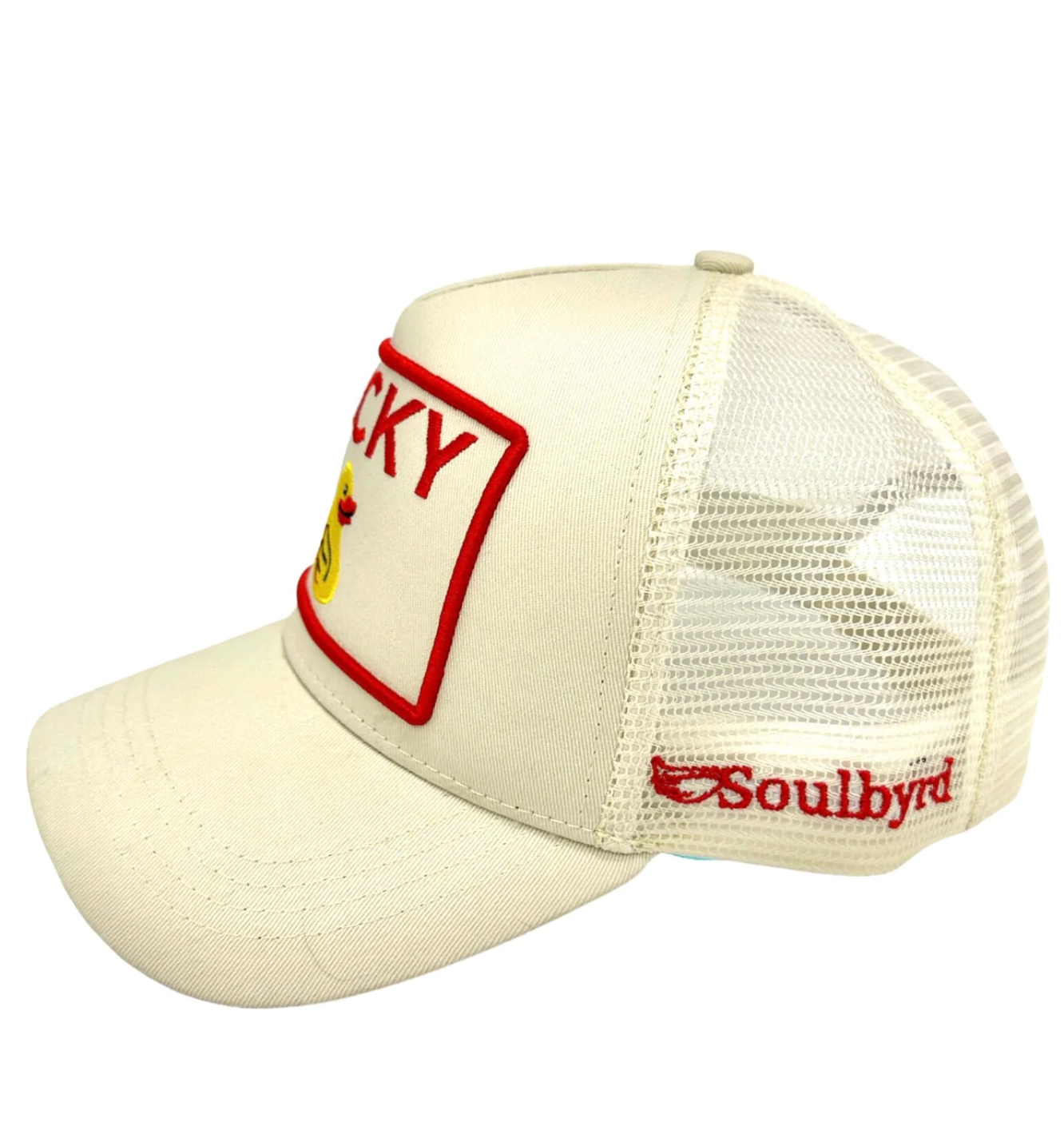 Lucky Duck Trucker - Cream