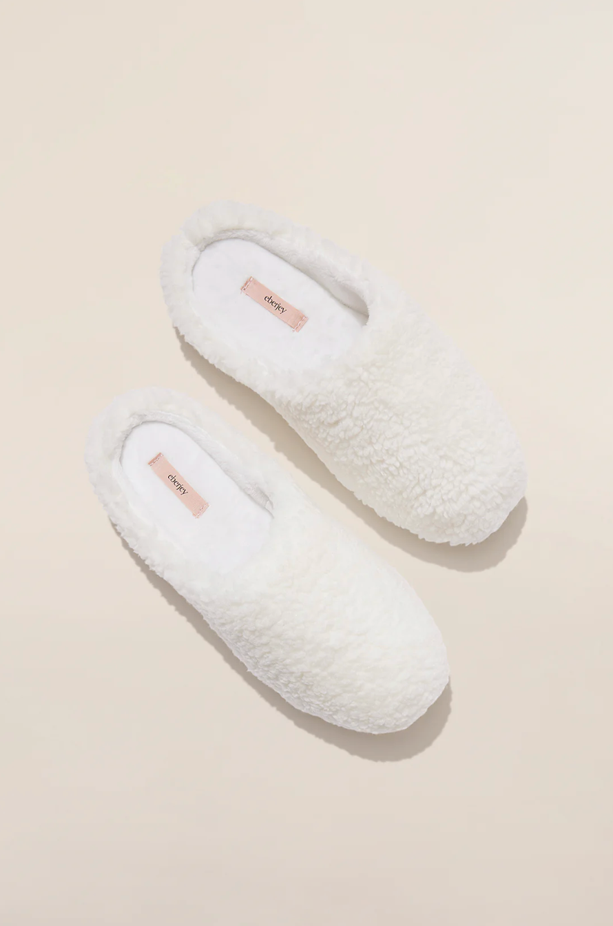 Sherpa Slipper - Ivory