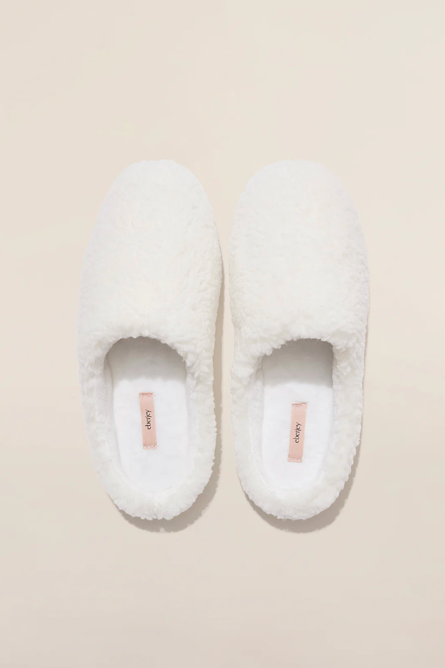 Sherpa Slipper - Ivory