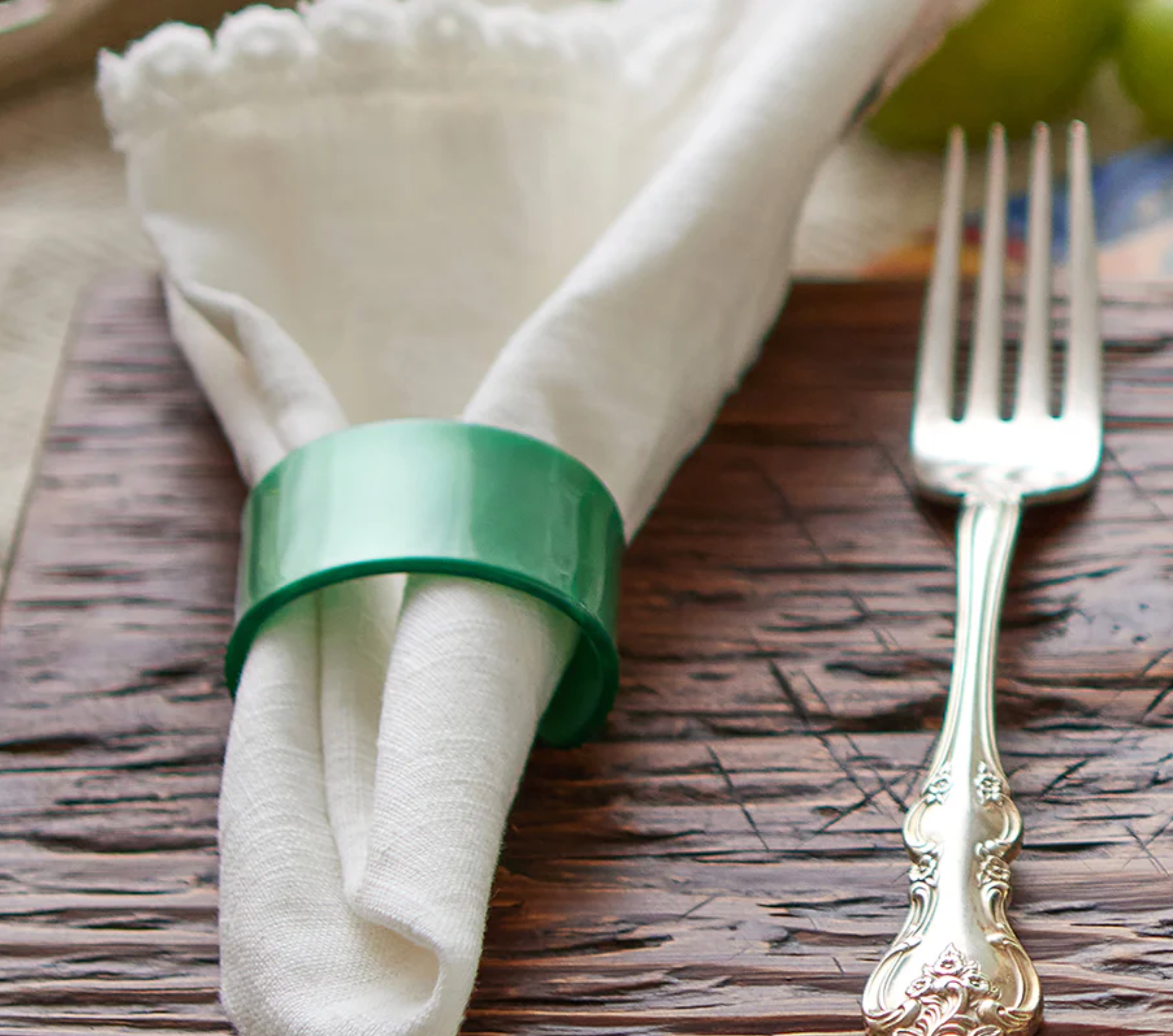 Acrylic Napkin Ring