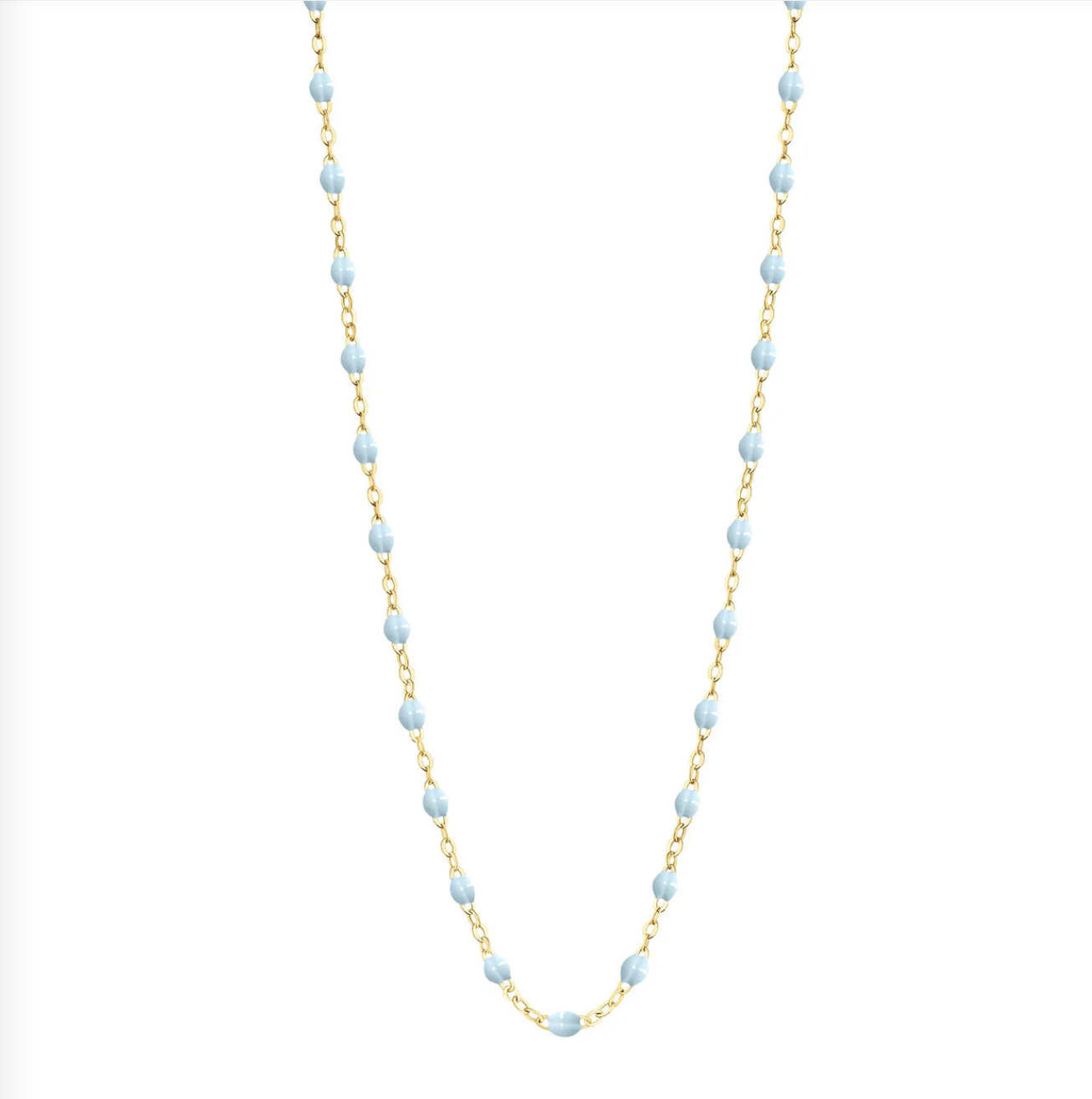 Classic Gigi Necklace - 17.7" - Baby Blue