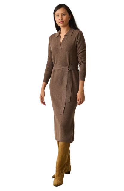 Jackson Sweater Dress - Mocha Heather