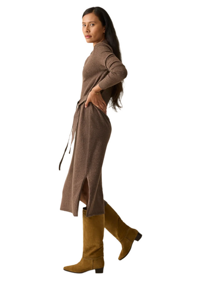 Jackson Sweater Dress - Mocha Heather