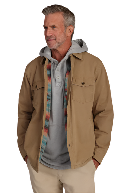 Route 66 Blanket Lined Jacket - Khaki