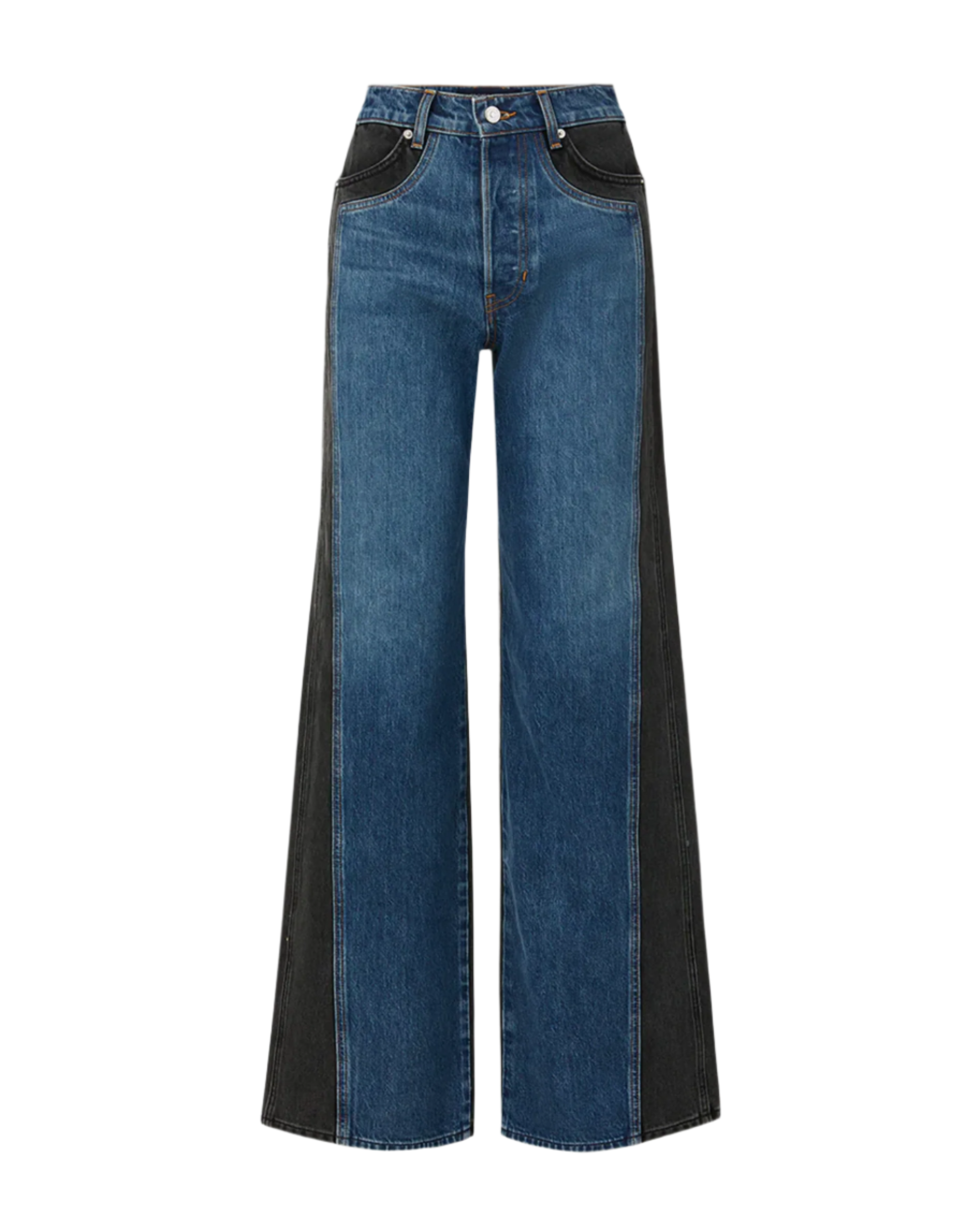 Taylor Wide-Leg Jean - Blue Moon Colorblock