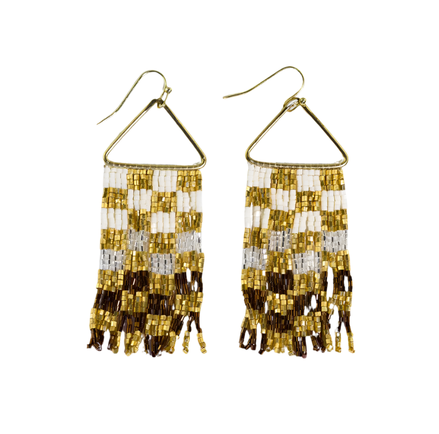 Paige Ombre Earrings - Mixed Metallic