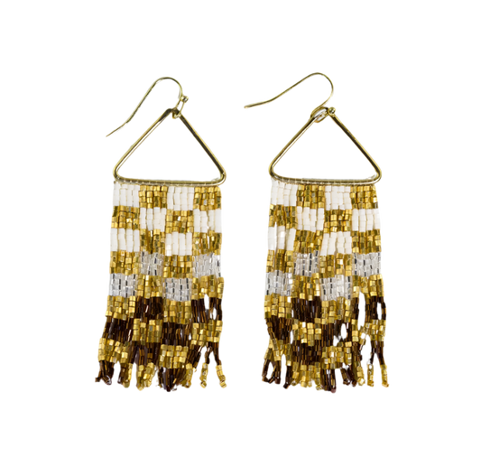 Paige Ombre Earrings - Mixed Metallic