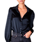 Frankie Blouse - Parisian Night Silk