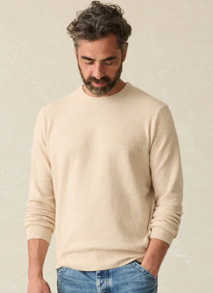 Jackson Crew Sweater - Seapoint Sand Heather