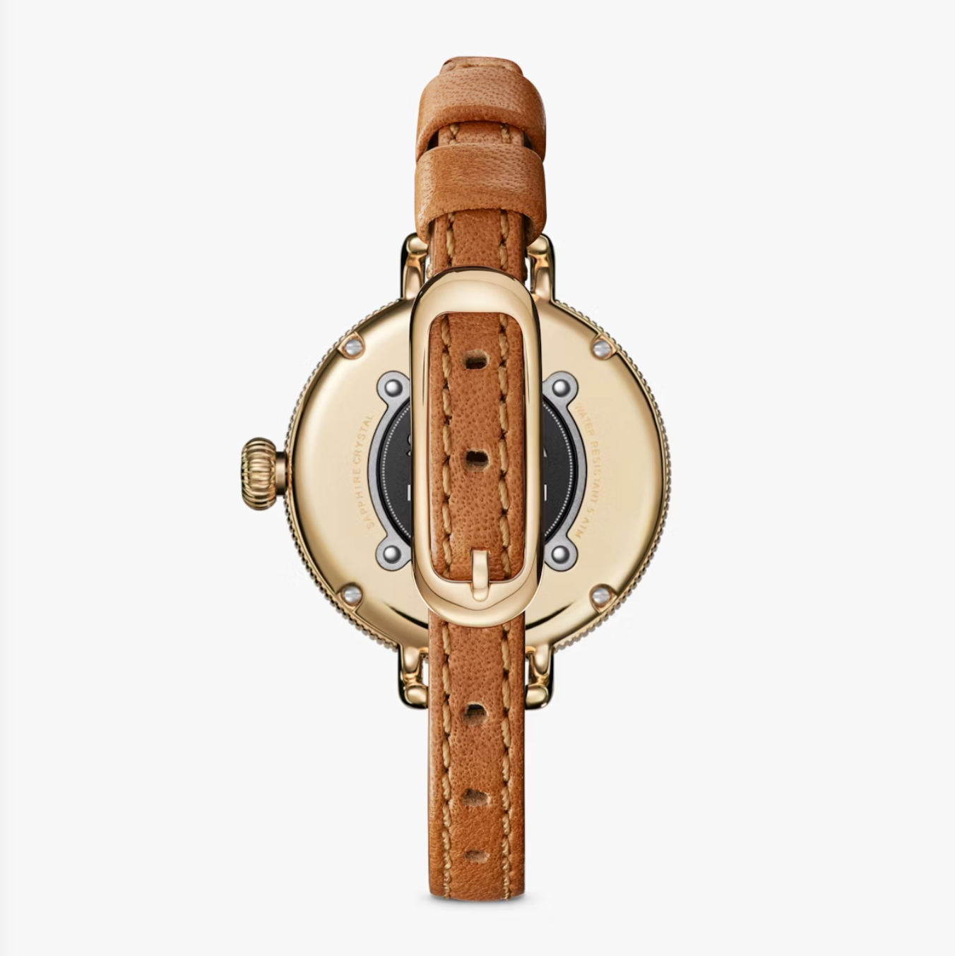 Birdy Moon Phase - 34mm - Bourbon Leather Strap