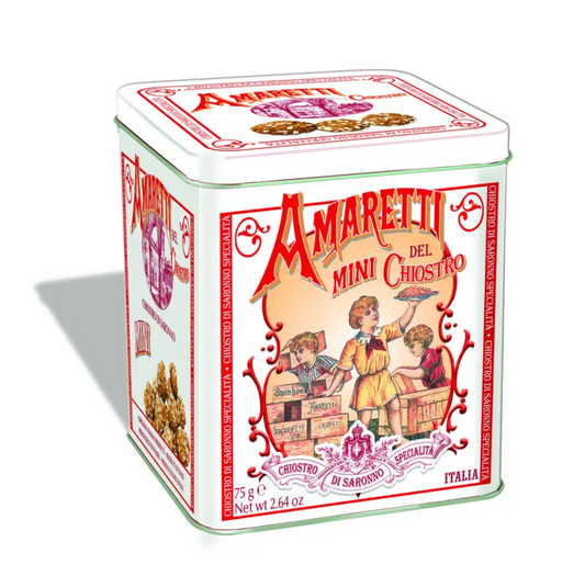 Amarettini in Square Mini Tin