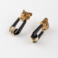 Black Leopard Earrings - Force de la Nature