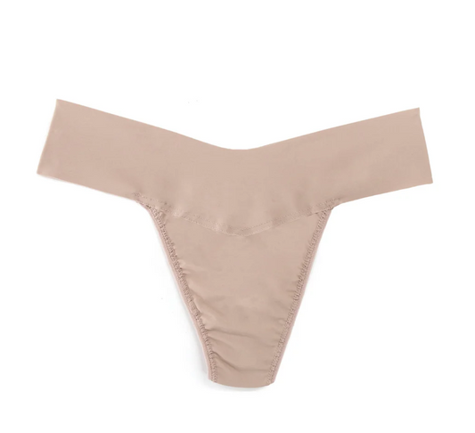 Breathesoft Natural Rise Thong - Taupe