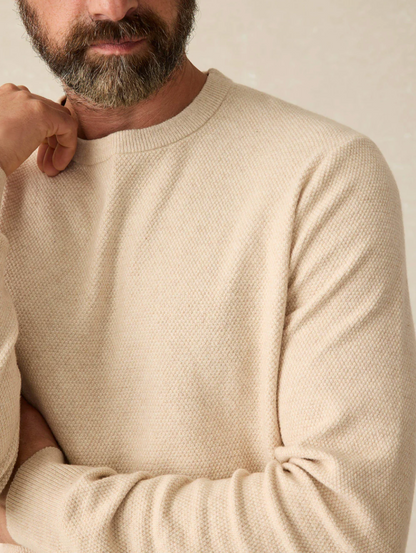 Jackson Crew Sweater - Seapoint Sand Heather