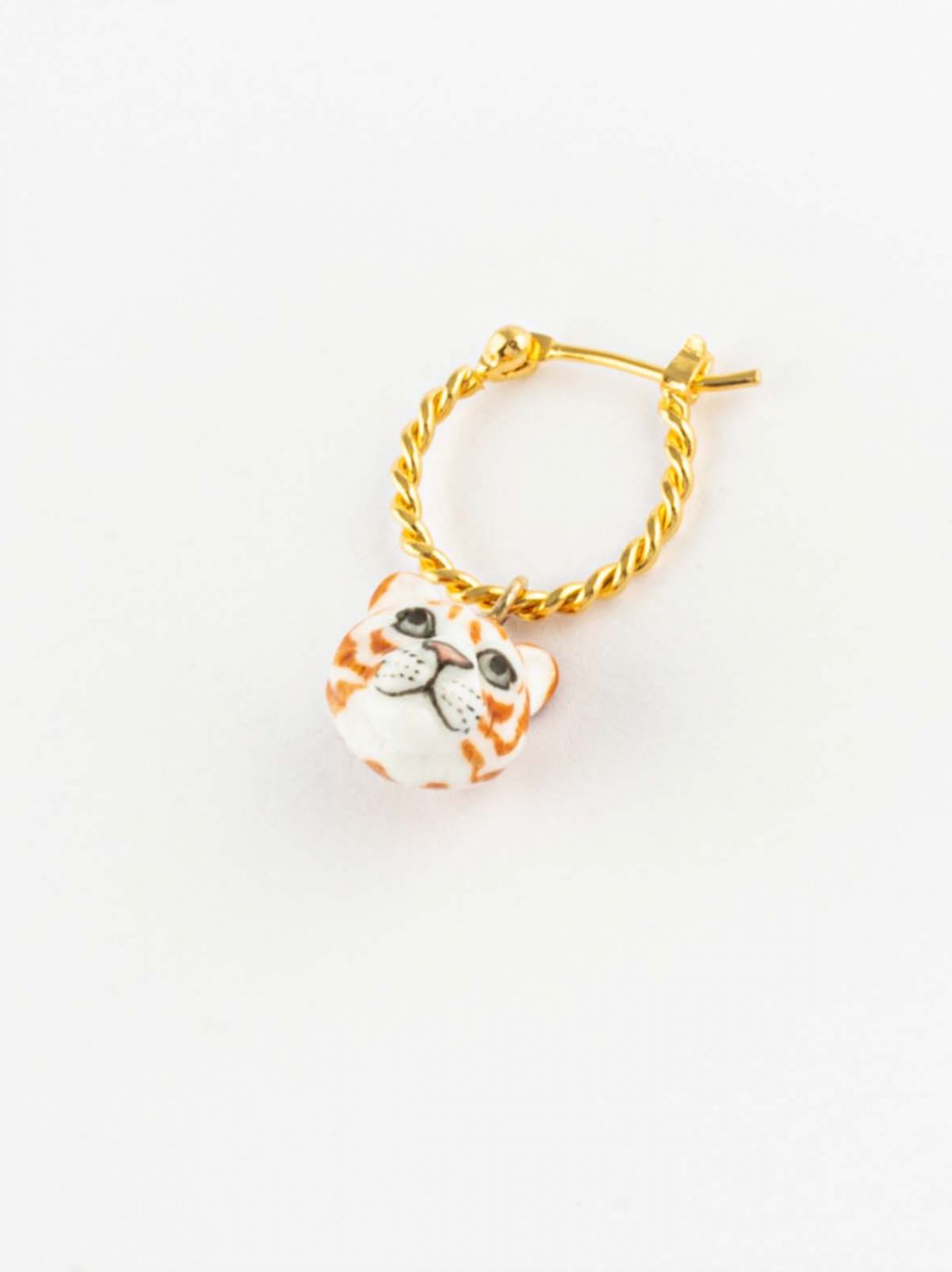 Mini Earring - Tiger