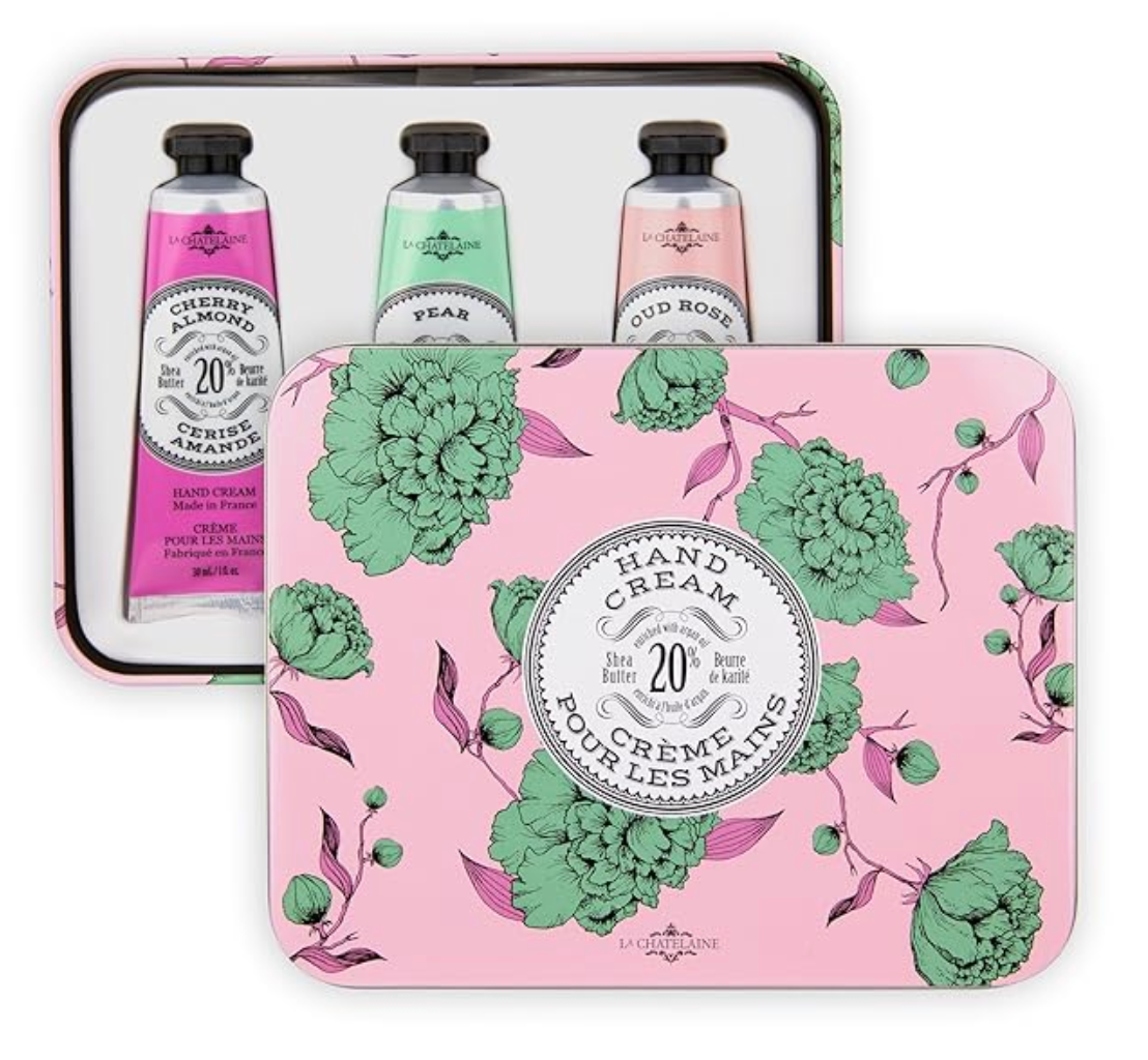 Hand Cream Trio Tin | Rose