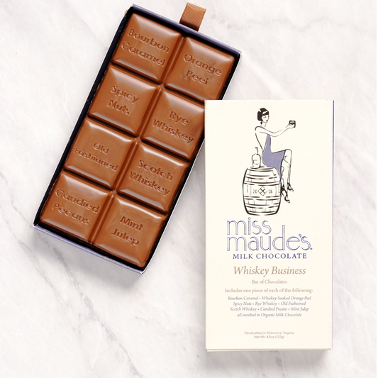 Whiskey Business Milk Chocolate Bar