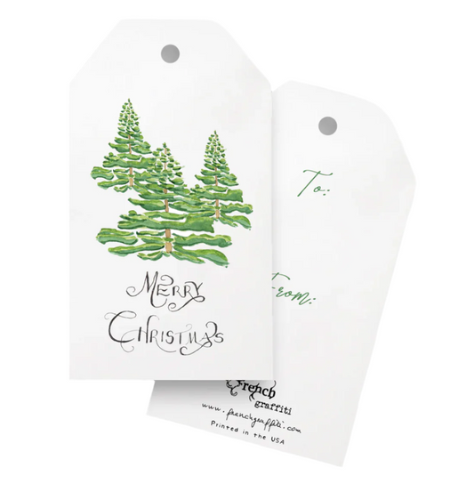 French Graffiti Gift Tags