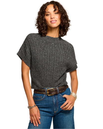 Amadeus Short Sleeve Wool Sweater