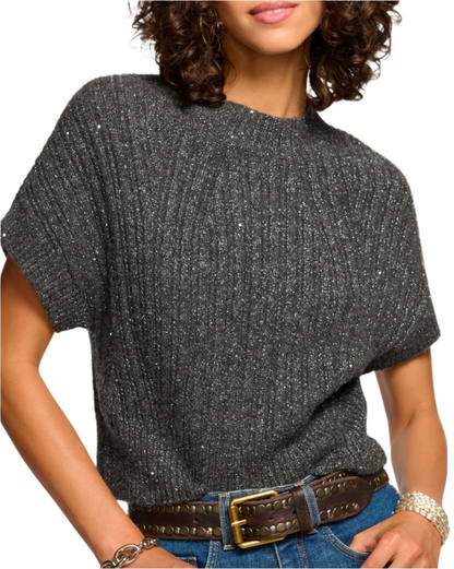 Amadeus Short Sleeve Wool Sweater