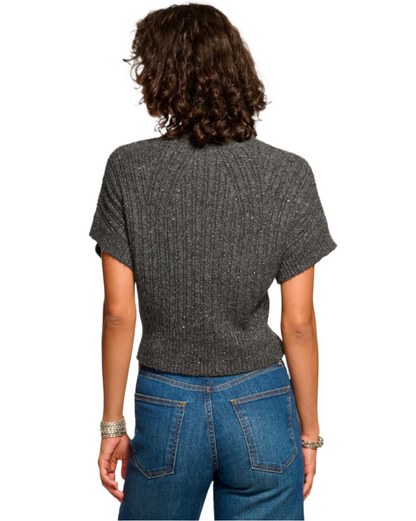 Amadeus Short Sleeve Wool Sweater