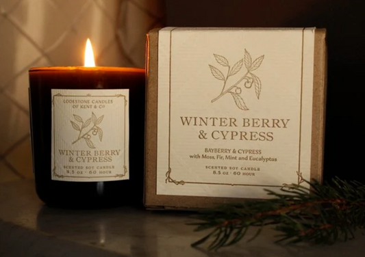 Winter Berry & Cypress Candle | 8.5 oz