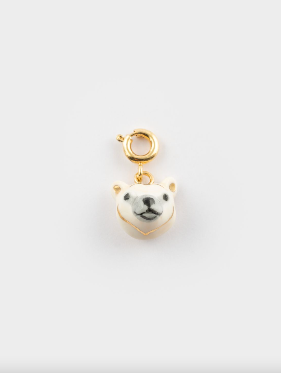 Polar Bear Head Charm