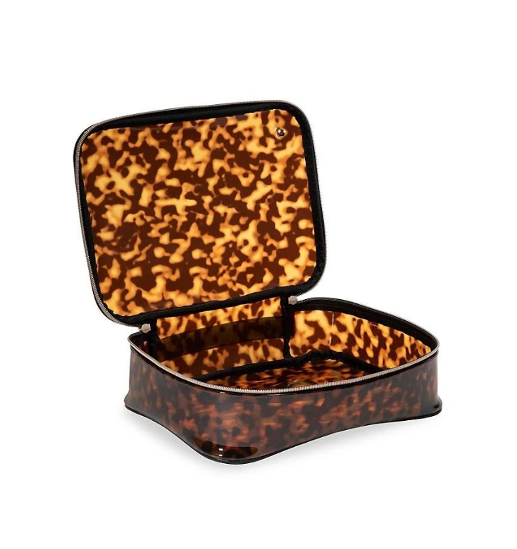 Claire Makeup Case | Miami - Clearly Tortoise