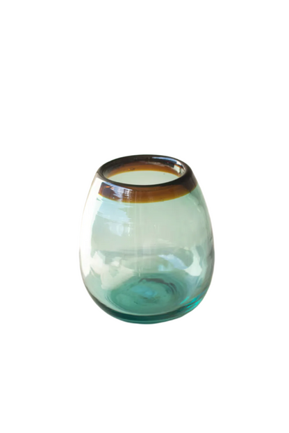 Stemless Wine Glass - Amber