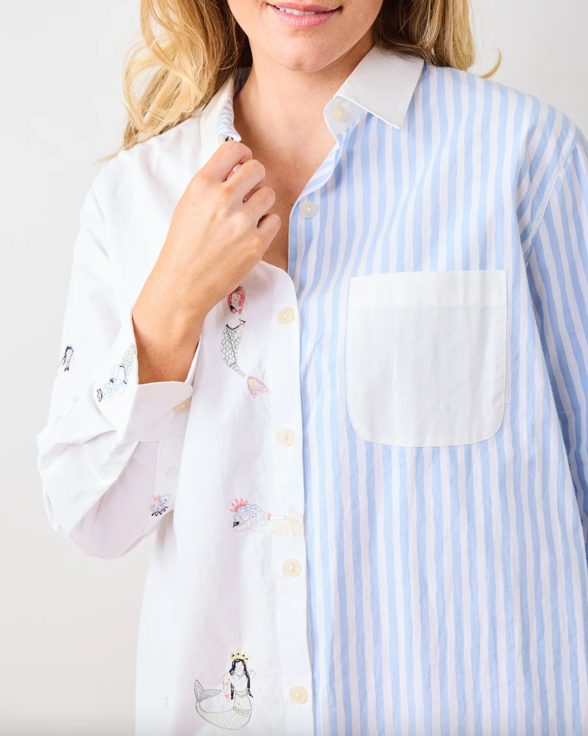 Daughters of Triton Everyday Button Down
