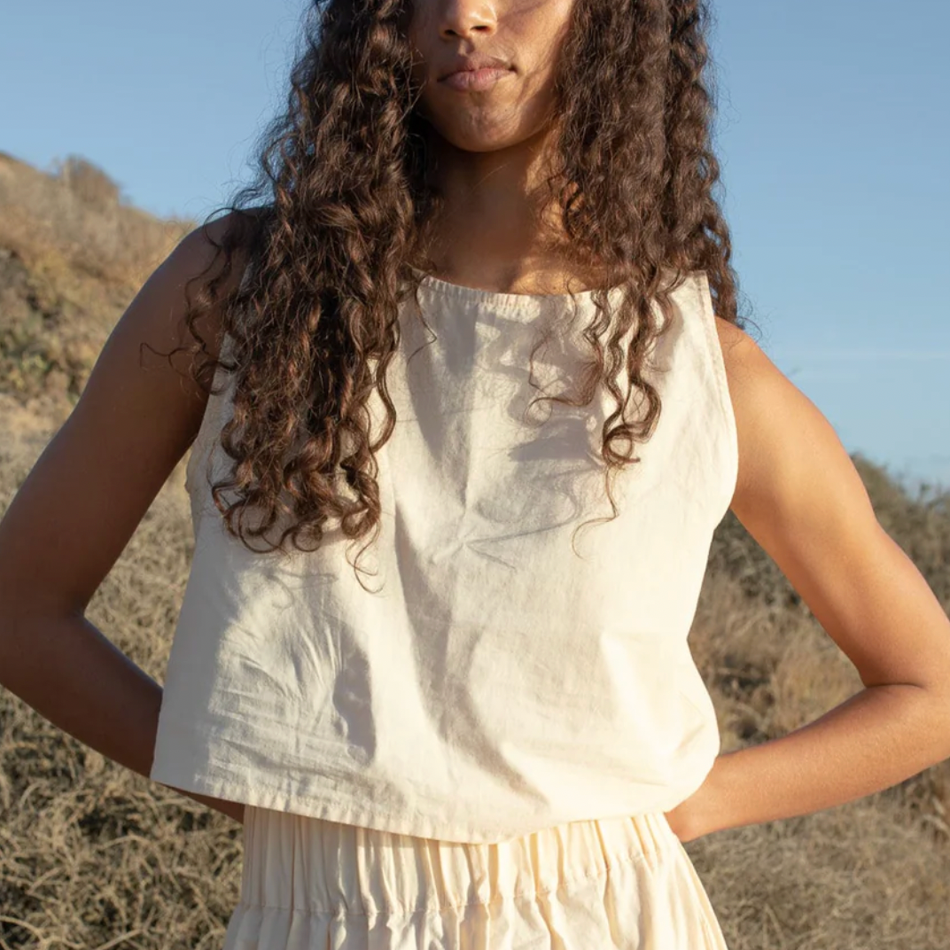 Palmer Tank - Ivory
