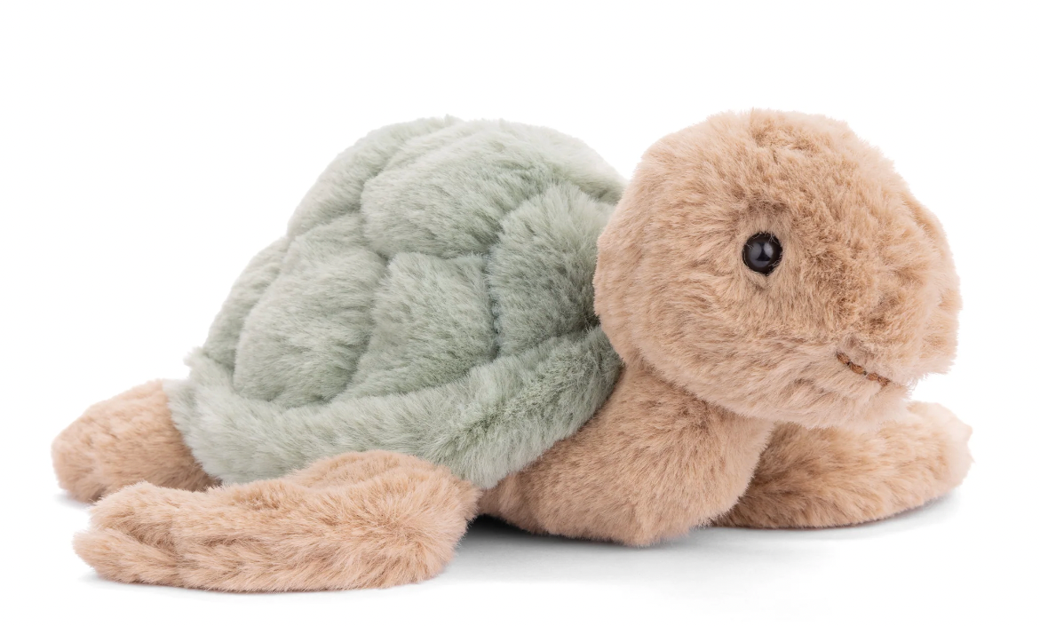Baby Sandy Turtle Plush - Green